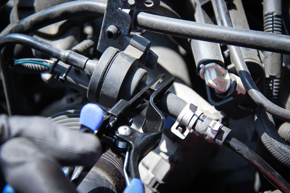 Produktbild BGS Schlauch Abstreifzange arretierbar 202 mm bild 4