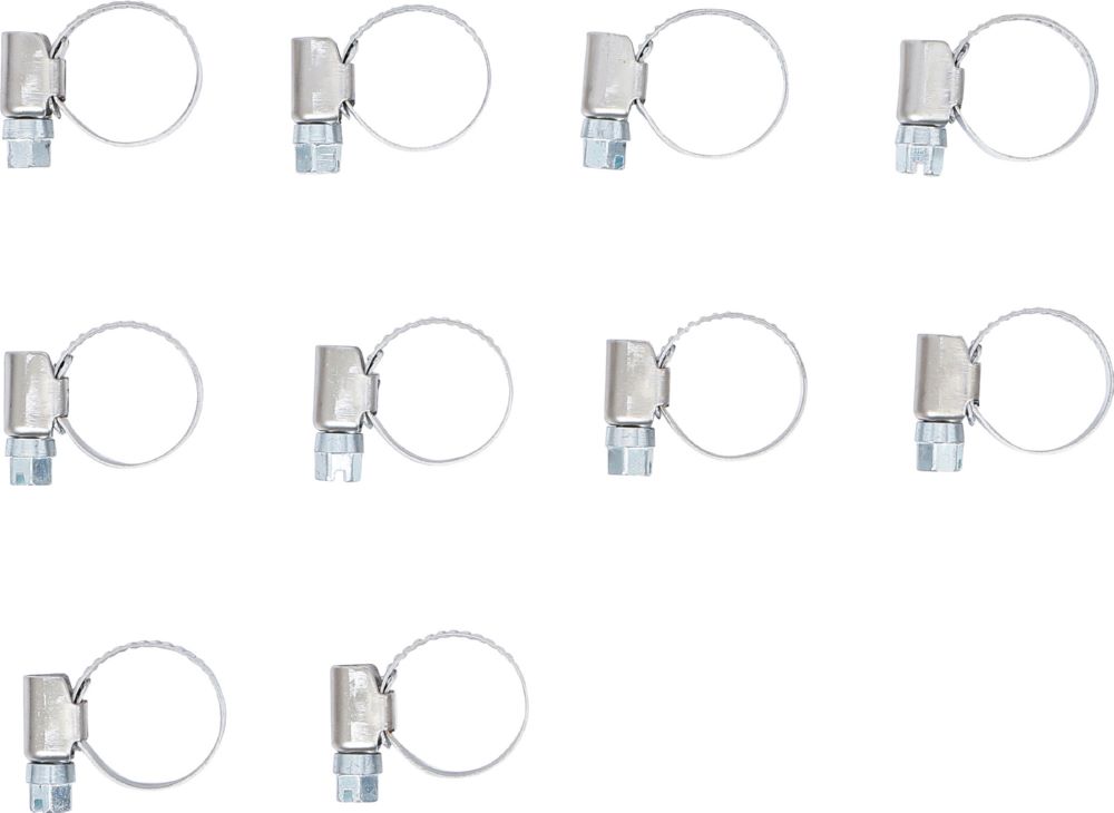 Produktbild Schlauchklemmen rostfrei 12 x 20 mm 10 teilig bild 2