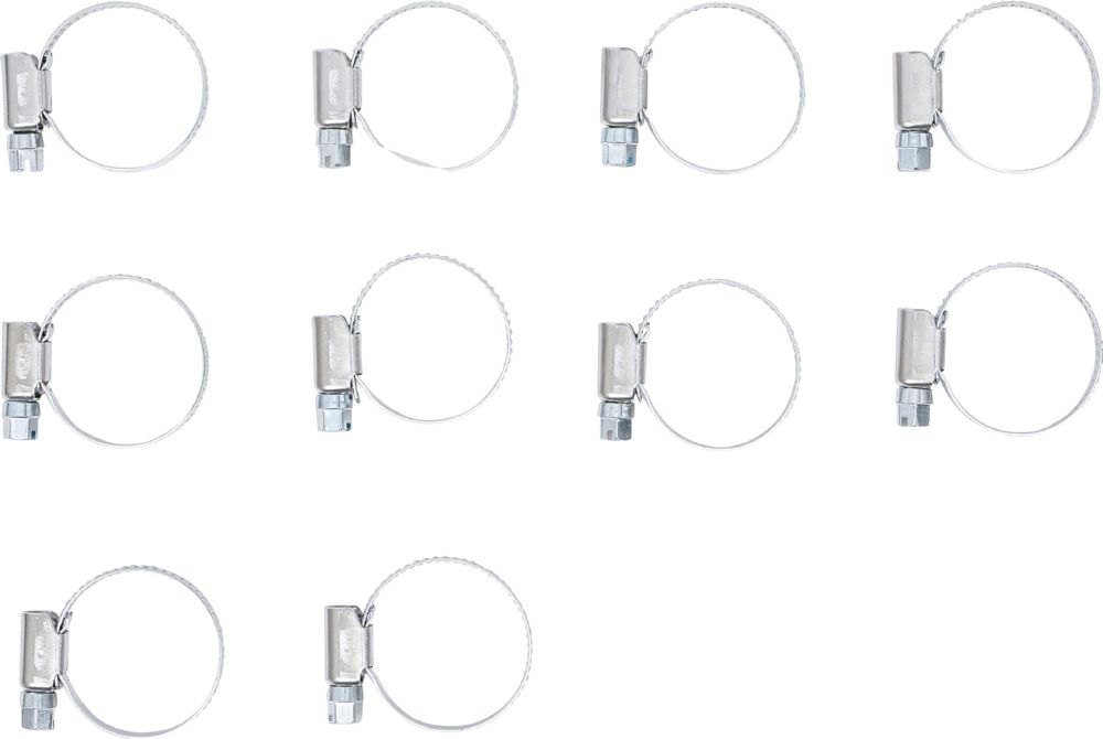 Produktbild Schlauchklemmen rostfrei 20 x 32 mm 10 teilig bild 2