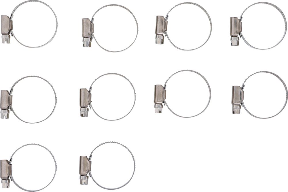 Produktbild Schlauchklemmen rostfrei 25 x 40 mm 10 teilig bild 3