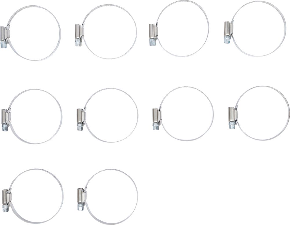Produktbild Schlauchklemmen rostfrei 40 x 60 mm 10 teilig bild 2