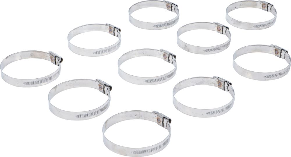 Produktbild Schlauchklemmen rostfrei 50 x 70 mm 10 teilig bild 2