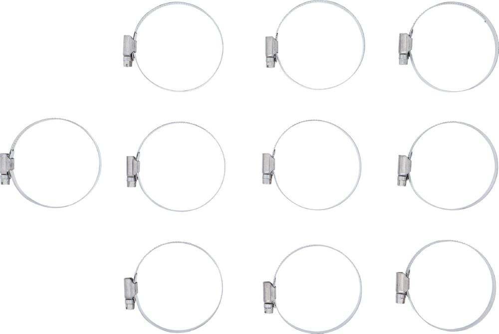 Produktbild Schlauchklemmen rostfrei 50 x 70 mm 10 teilig bild 3