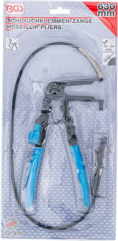Produktbild BGS Schlauchklemmenzange mit Bowdenzug 630 mm 18 - 54 mm bild 4