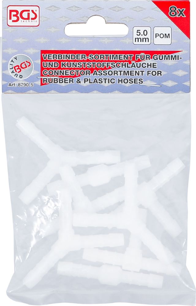 Produktbild Schlauchverbinder Sortimente kraftstoffbeständig 5 mm 8 teilig bild 4