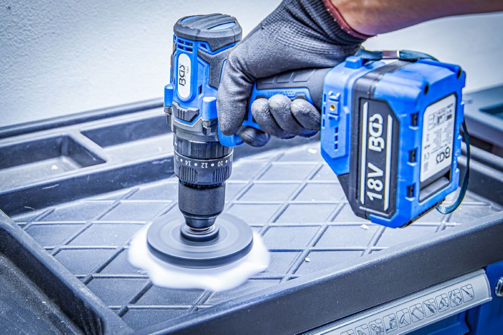 Produktbild Schleif-/ Polierscheiben und Bürstenaufsatz Satz für Bohrmaschinen 16 teilig bild 4