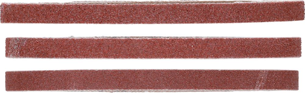 Produktbild BGS Schleifband Satz 10 mm x 330 mm K 60 - 80 - 120 12 teilig bild 3