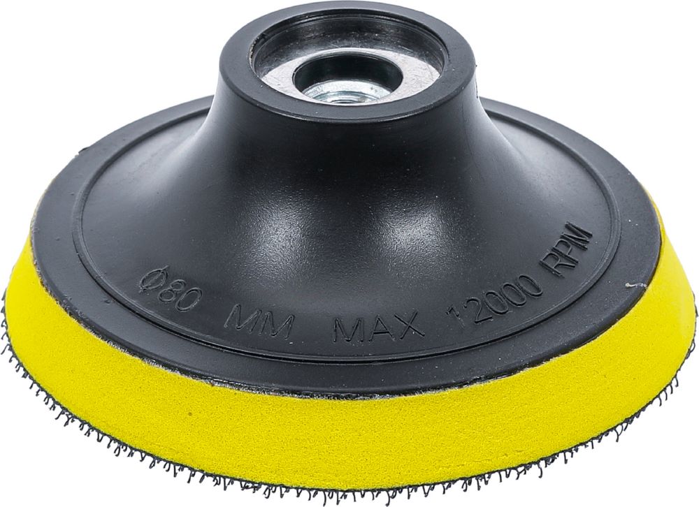 Produktbild BGS Schleifteller mit Klettaufnahme Durchmesser 80 mm für Artikel 9259