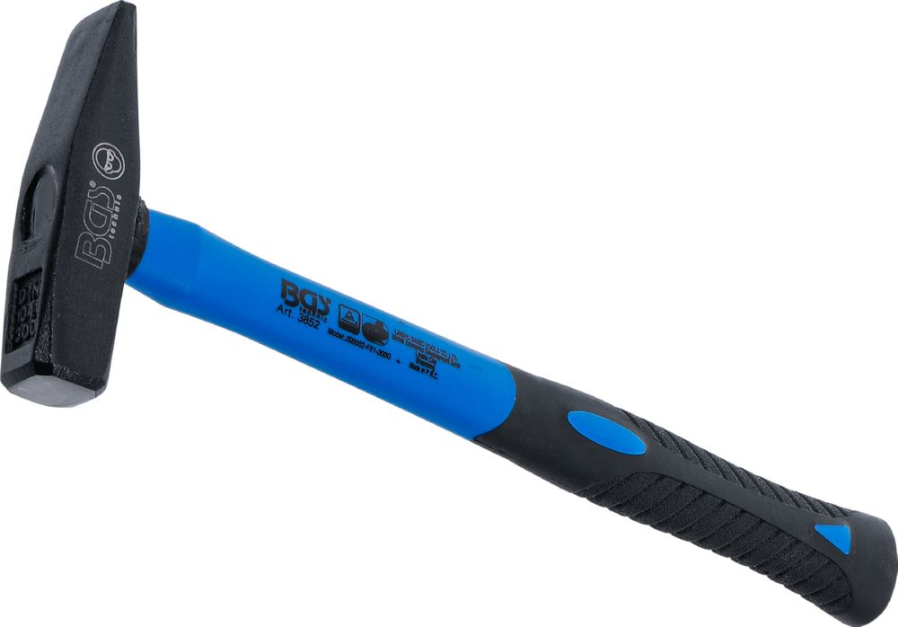 Produktbild BGS Schlosserhammer Fiberglasstiel 300 gramm DIN 1041 bild 1