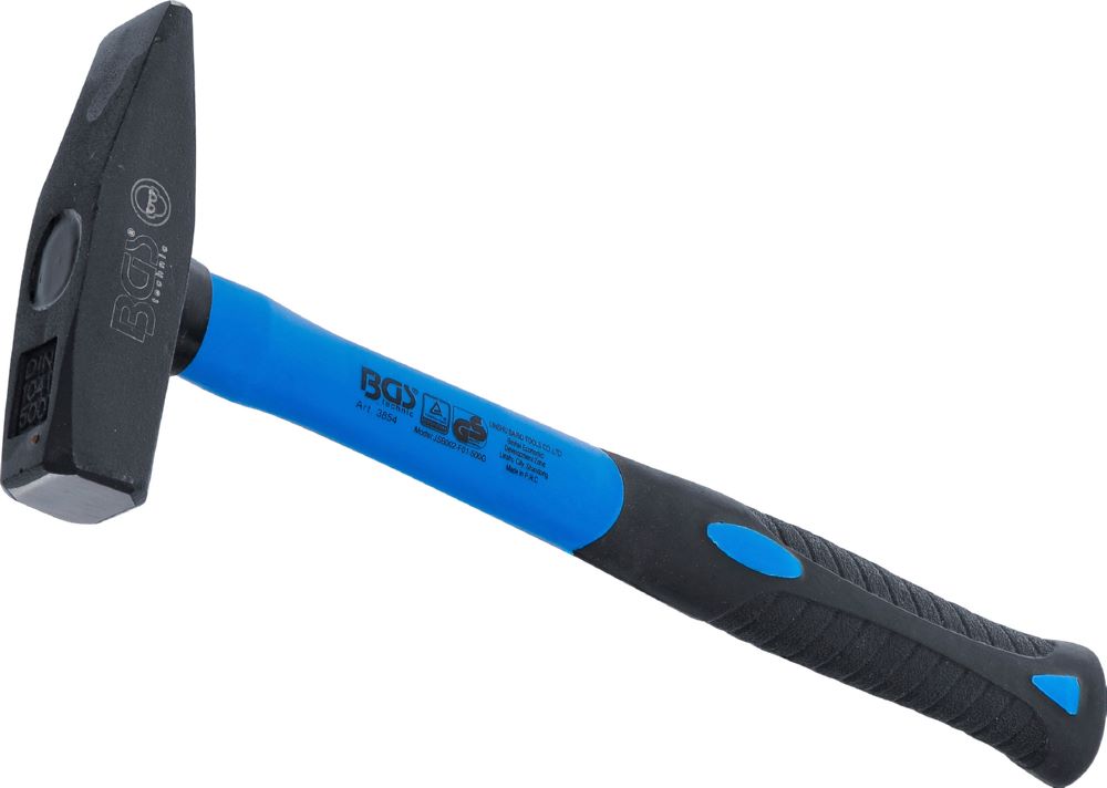 Produktbild BGS Schlosserhammer Fiberglasstiel 500 gramm DIN 1041 bild 1