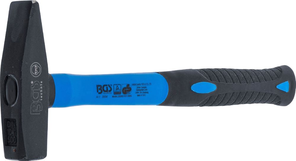 Produktbild BGS Schlosserhammer Fiberglasstiel 500 gramm DIN 1041 bild 3