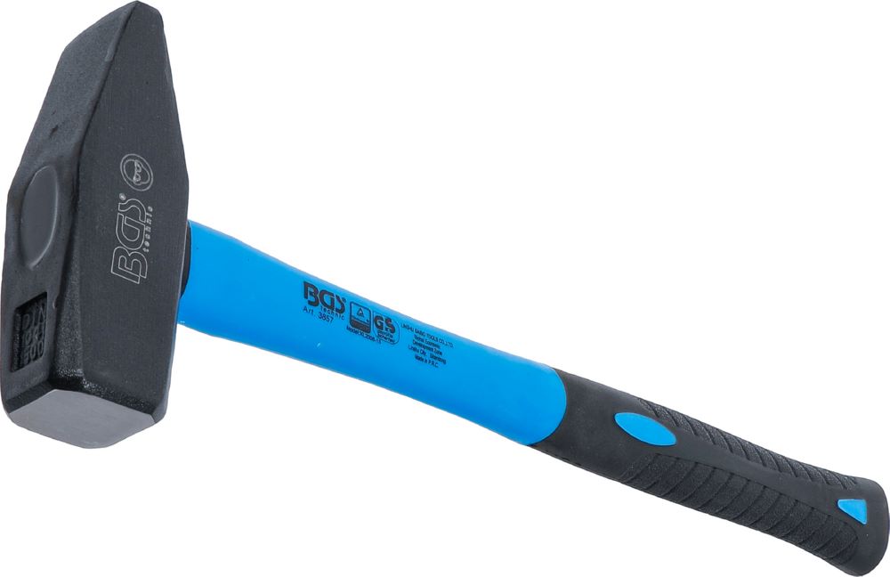 Produktbild BGS Schlosserhammer Fiberglasstiel 1500 gramm DIN 1041 bild 1