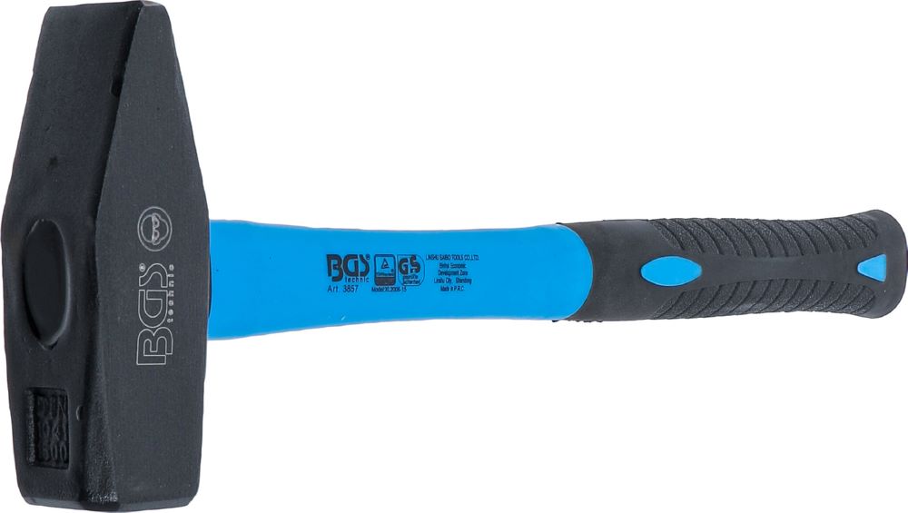 Produktbild BGS Schlosserhammer Fiberglasstiel 1500 gramm DIN 1041 bild 3