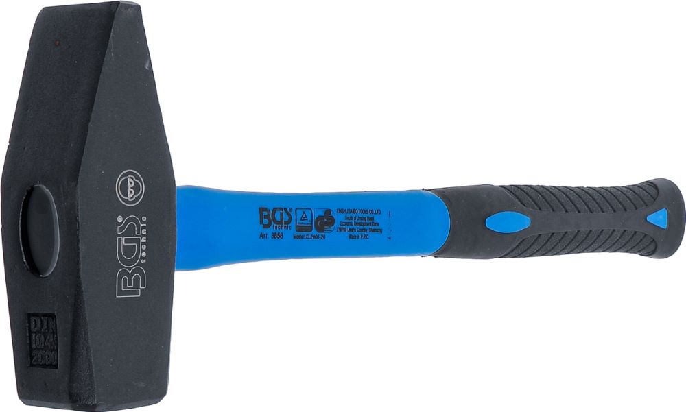 Produktbild BGS Schlosserhammer Fiberglasstiel 2000 gramm DIN 1041 bild 3