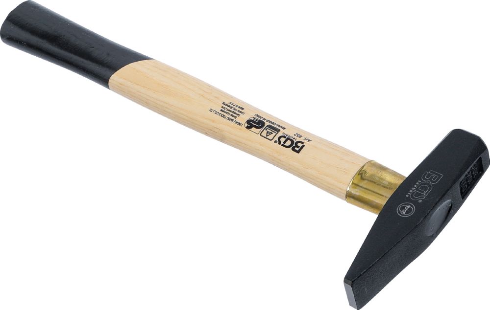 Produktbild BGS Schlosserhammer Holz Stiel 300 gramm DIN 1041 bild 2