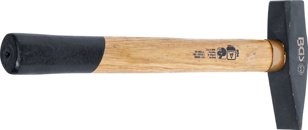 Produktbild BGS Schlosserhammer Holz Stiel 500 gramm DIN 1041 bild 4