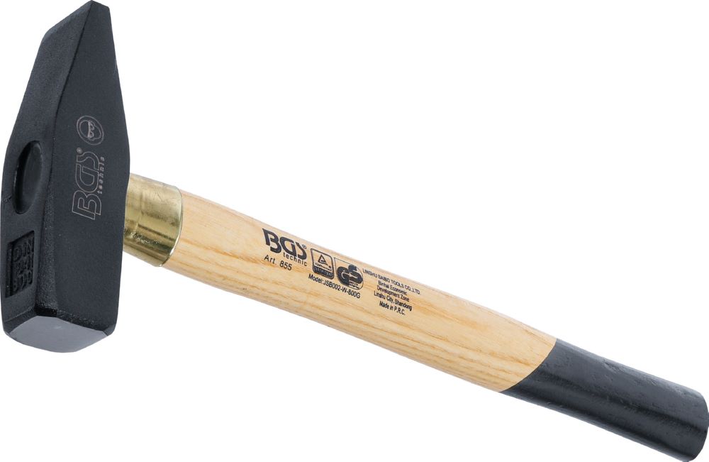 Produktbild BGS Schlosserhammer Holz Stiel 800 gramm DIN 1041