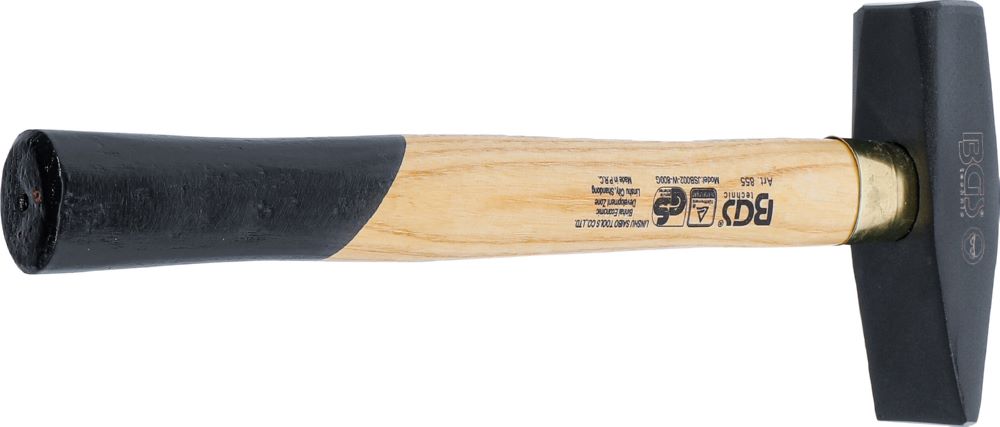 Produktbild BGS Schlosserhammer Holz Stiel 800 gramm DIN 1041 bild 4