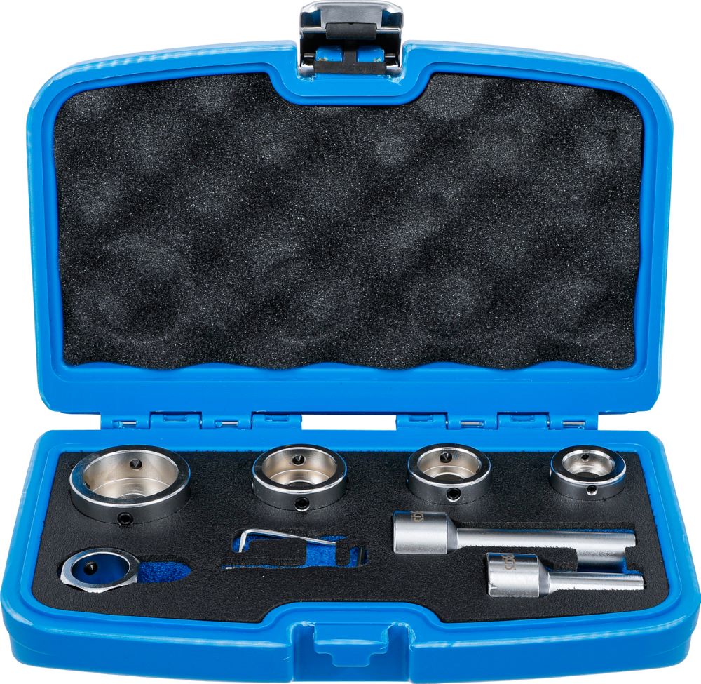 Produktbild BGS Schneideisen Adapter Satz für Stehbolzen 7 teilig