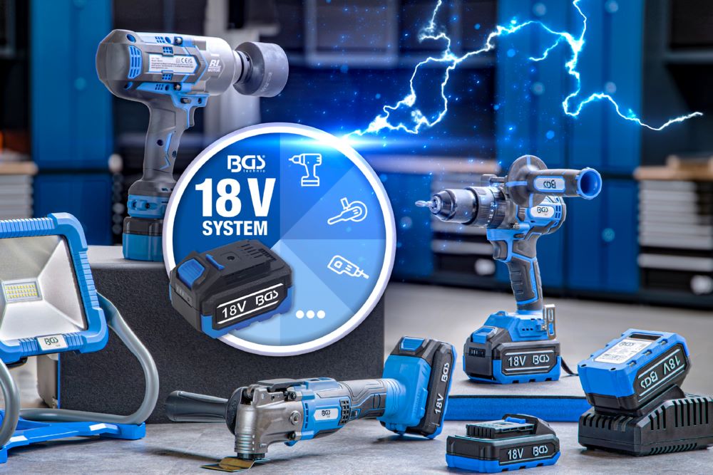 Produktbild BGS Schnell Ladegerät 2,5 A 18 V bild 2