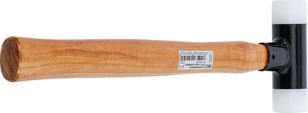 Produktbild BGS Schonhammer Durchmesser 30 mm 300 g Hickory Stiel rückschlagfrei bild 4