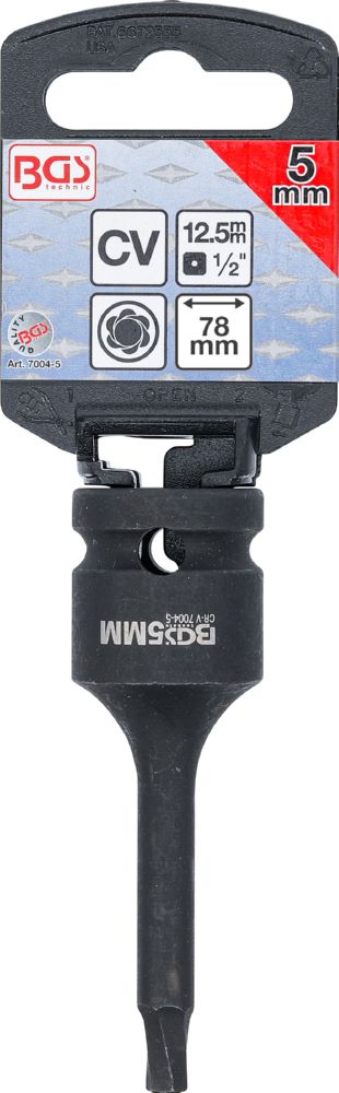 Produktbild Schraubenausdreher Antrieb Innenvierkant für defekten Innensechskant 5 mm bild 2