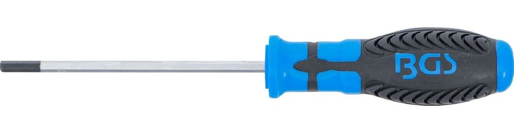 Produktbild BGS Schraubendreher Innensechskant 4 mm Klingenlänge 100 mm bild 2
