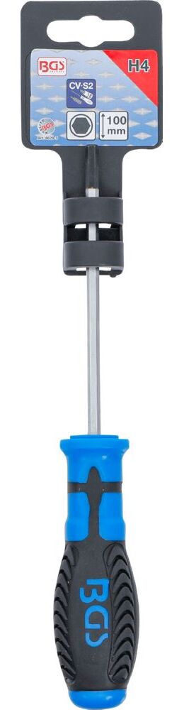 Produktbild BGS Schraubendreher Innensechskant 4 mm Klingenlänge 100 mm bild 4