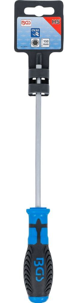 Produktbild BGS Schraubendreher Innensechskant 5 mm Klingenlänge 150 mm bild 4