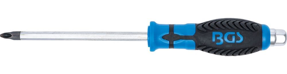 Produktbild BGS Schraubendreher Kreuzschlitz PH3 Klingenlänge 150 mm Klinge mit Sechskant-Profil bild 2