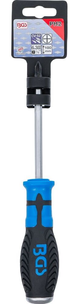 Produktbild BGS Schraubendreher Kreuzschlitz PH2 Klingenlänge 100 mm bild 3