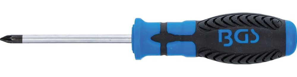 Produktbild BGS Schraubendreher Kreuzschlitz PZ1 Klingenlänge 75 mm bild 2