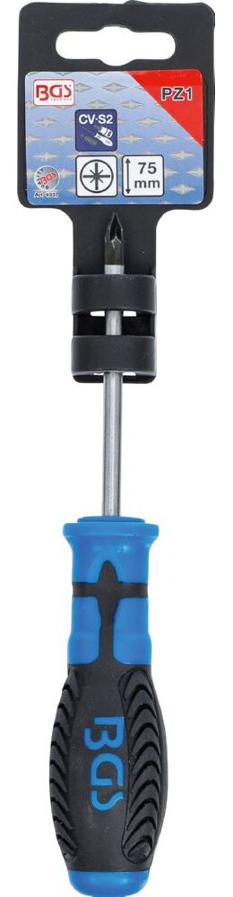 Produktbild BGS Schraubendreher Kreuzschlitz PZ1 Klingenlänge 75 mm bild 3