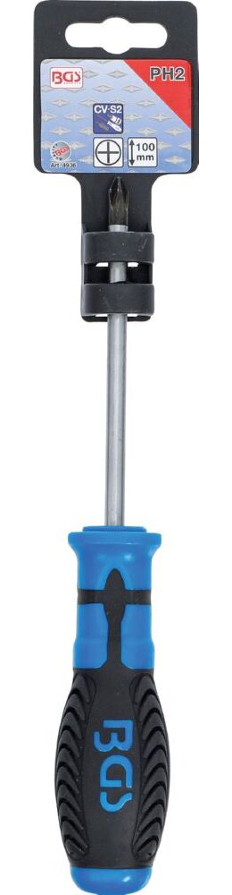 Produktbild BGS Schraubendreher Kreuzschlitz PH2 Klingenlänge 100 mm bild 3