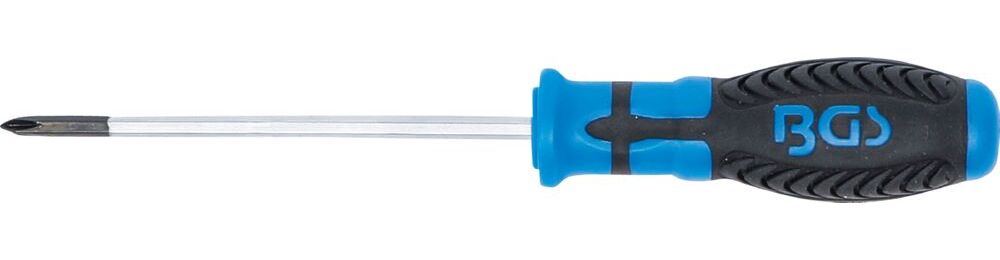 Produktbild BGS Schraubendreher Kreuzschlitz PH0 Klingenlänge 75 mm bild 2