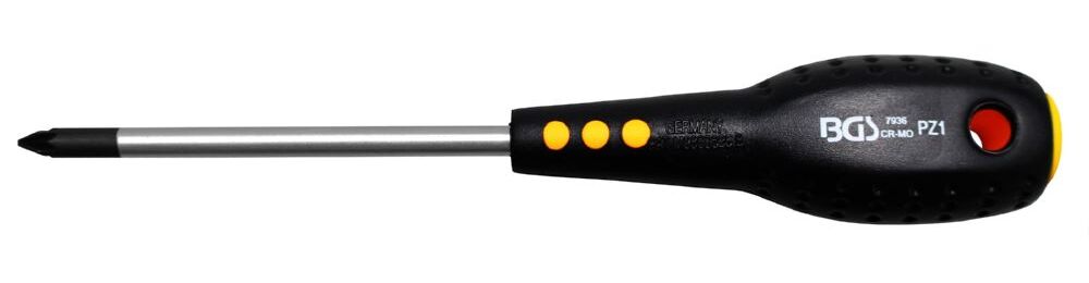 Produktbild BGS Schraubendreher Kreuzschlitz PZ1 Klingenlänge 80 mm