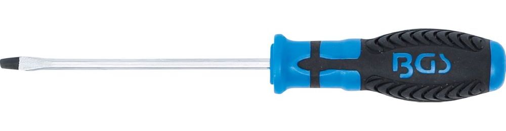 Produktbild BGS Schraubendreher Schlitz 3,2 mm Klingenlänge 75 mm mit Außensechskant bild 2