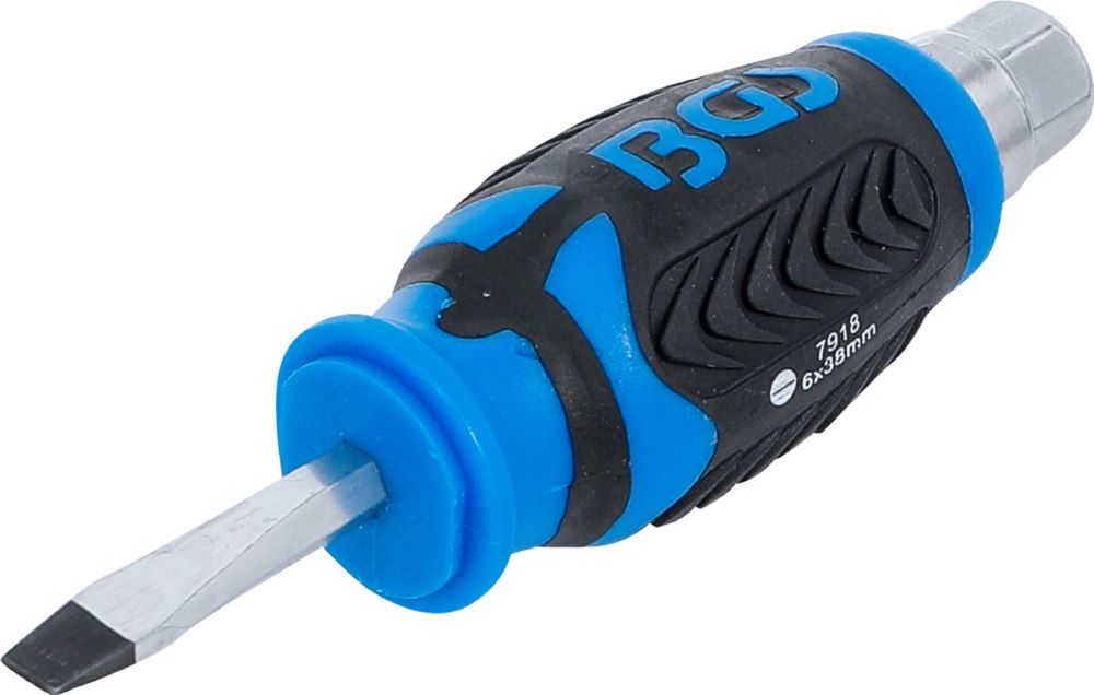 Produktbild BGS Schraubendreher Schlitz 6 mm Klingenlänge 38 mm mit Außensechskant