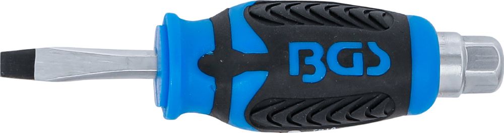 Produktbild BGS Schraubendreher Schlitz 6 mm Klingenlänge 38 mm mit Außensechskant bild 2