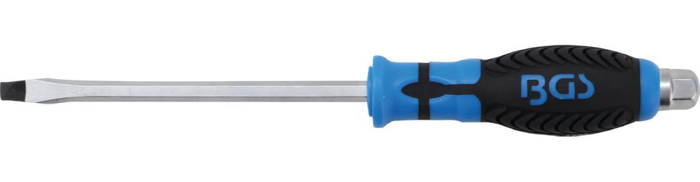 Produktbild BGS Schraubendreher Schlitz 8 mm mit Außensechskant Klingenlänge 150 mm bild 1