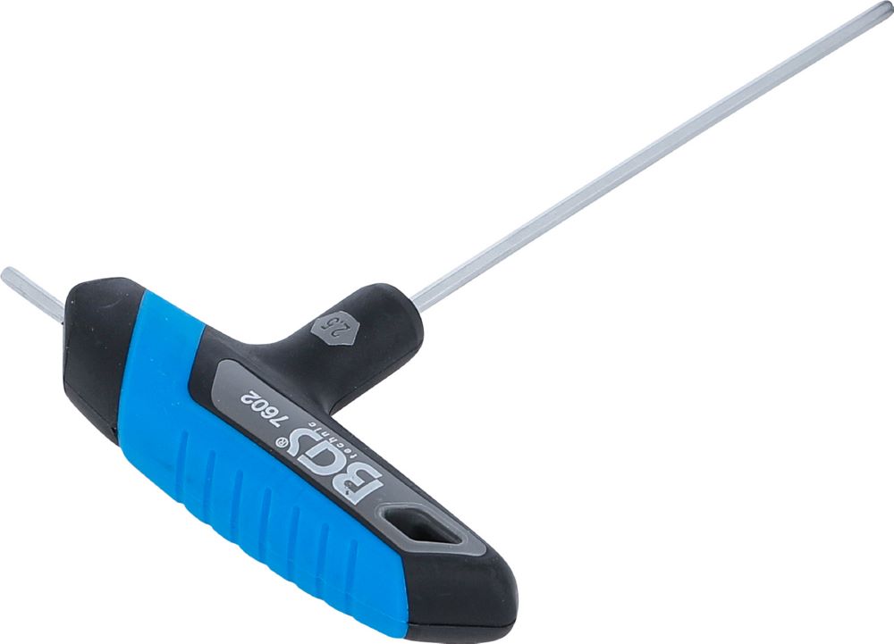 Produktbild BGS Schraubendreher Innensechskant 2,5 mm mit T-Griff bild 3