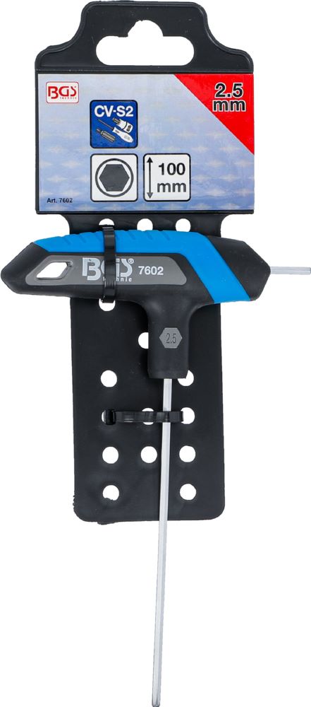 Produktbild BGS Schraubendreher Innensechskant 2,5 mm mit T-Griff bild 4