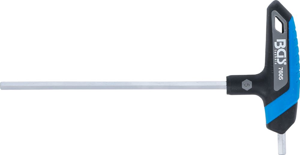 Produktbild BGS Schraubendreher Innensechskant 5 mm mit T-Griff bild 2