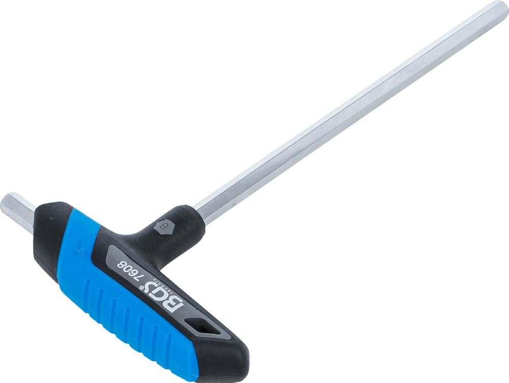 Produktbild BGS Schraubendreher Innensechskant 8 mm mit T-Griff bild 3