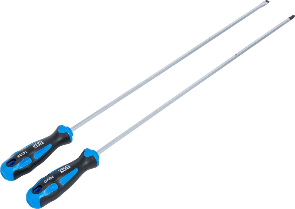 Produktbild BGS Schraubendreher Satz extra lang Schlitz und Kreuzschlitz PH 2 teilig bild 3