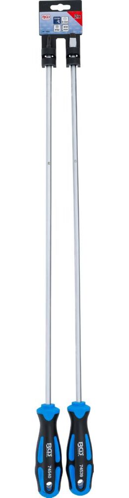 Produktbild BGS Schraubendreher Satz extra lang Schlitz und Kreuzschlitz PH 2 teilig bild 4