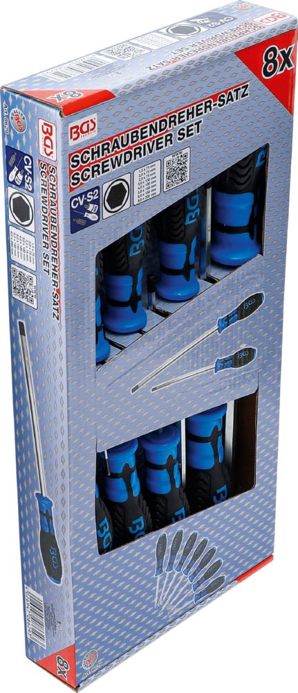 Produktbild BGS Schraubendreher Satz Innensechskant 8 teilig bild 3