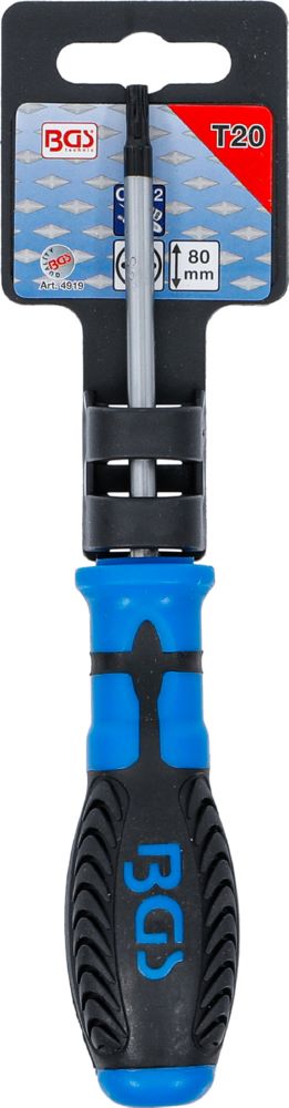 Produktbild BGS Schraubendreher T-Profil T20 Klingenlänge 80 mm bild 4