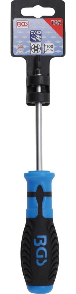 Produktbild BGS Schraubendreher T-Profil mit Bohrung T25 Klingenlänge 100 mm bild 2