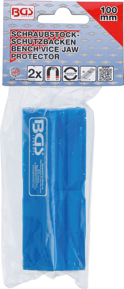 Produktbild BGS Schraubstock Schutzbacken Kunststoff Breite 100 mm 2 teilig bild 3